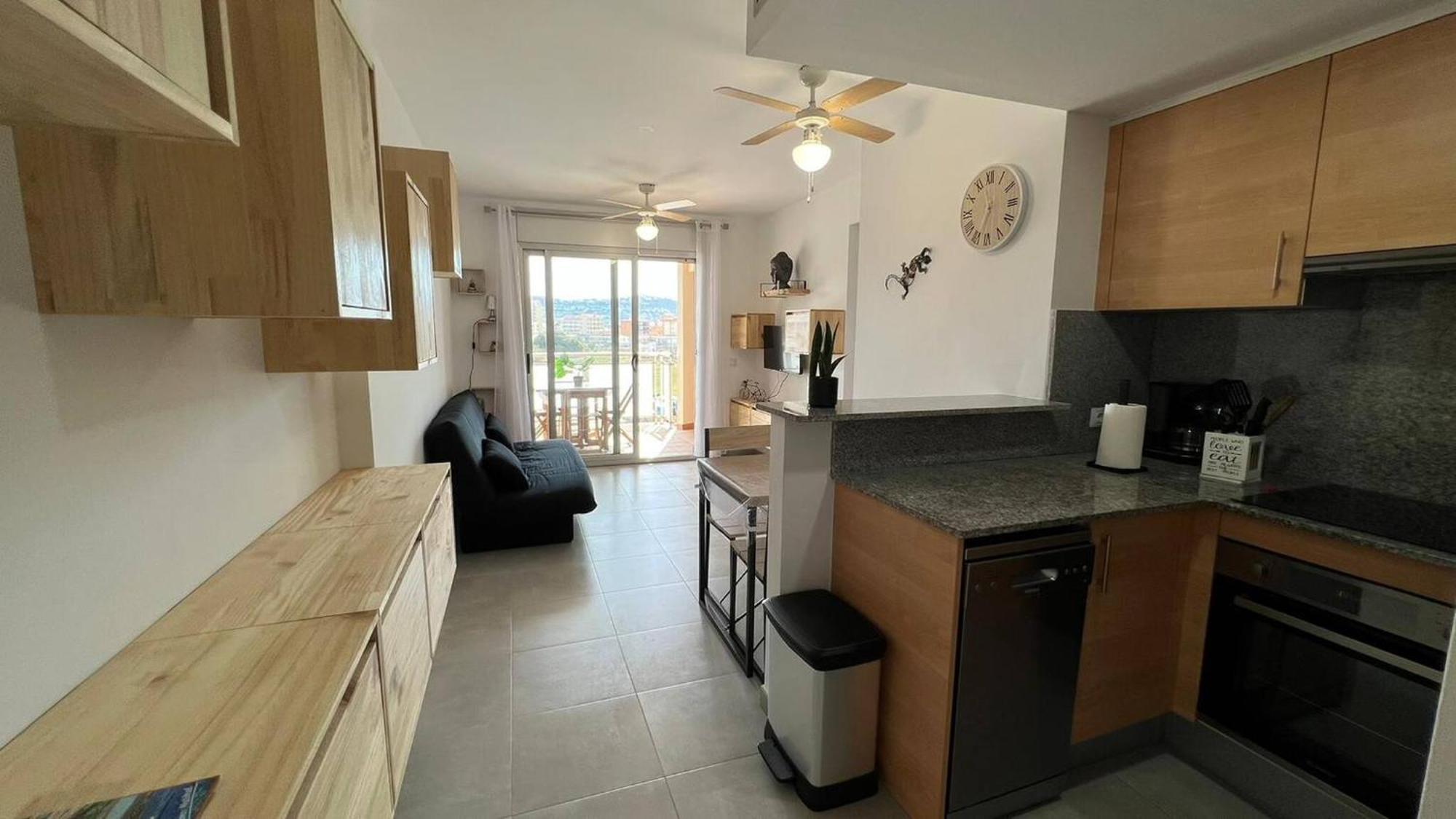 Apartamento Acogedor Con Piscina En Santa Margarita Roses Extérieur photo